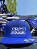 CB910 Logo SnapBack Flat Bill Hat