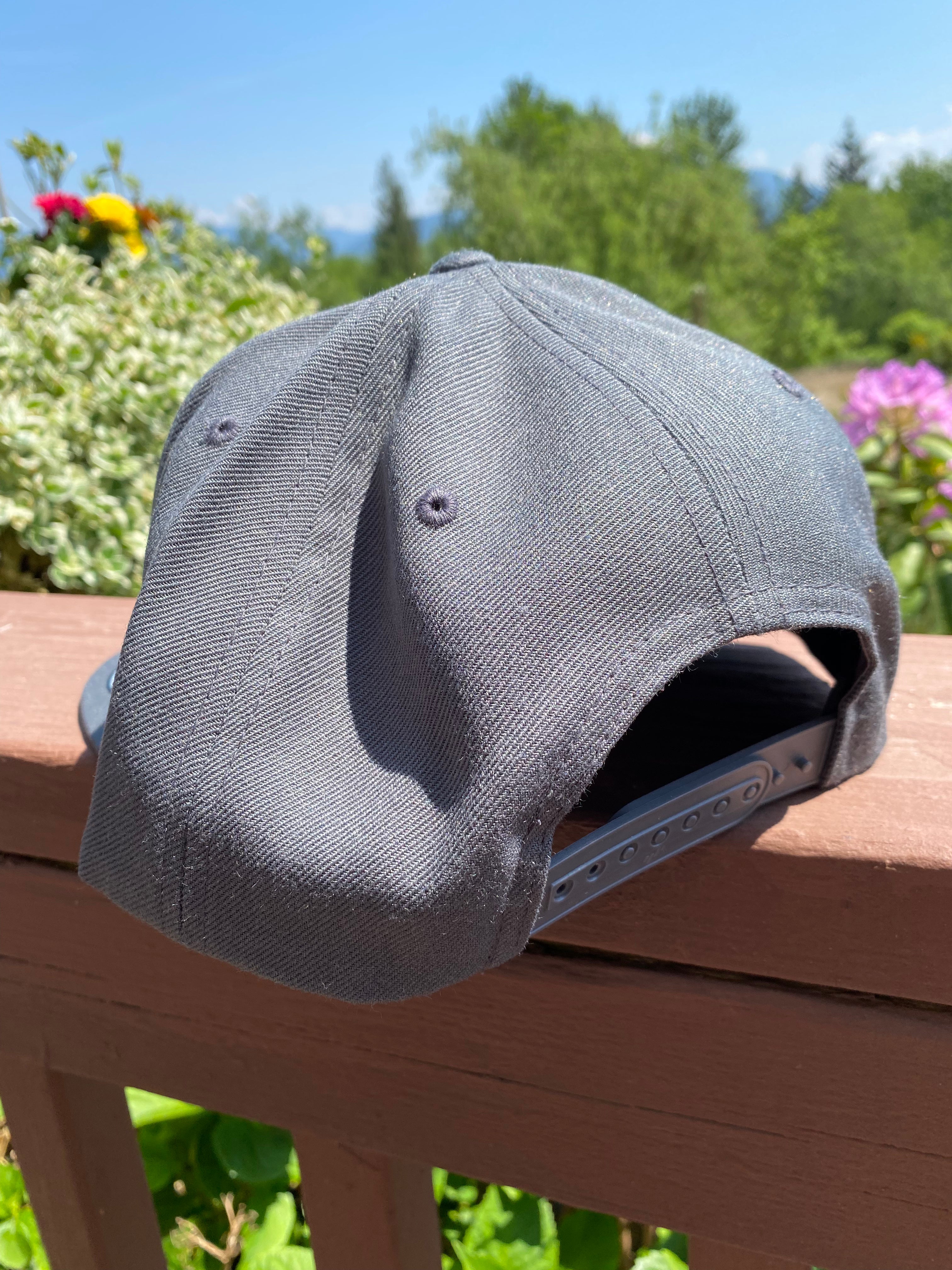 CB910 Logo SnapBack Flat Bill Hat