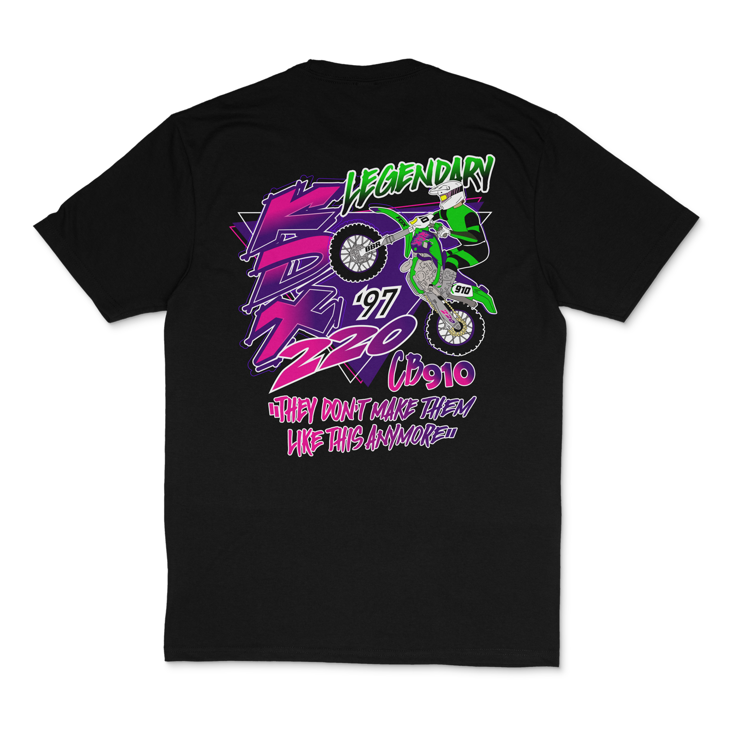 Legendary KDX 220 - T-Shirt - Black