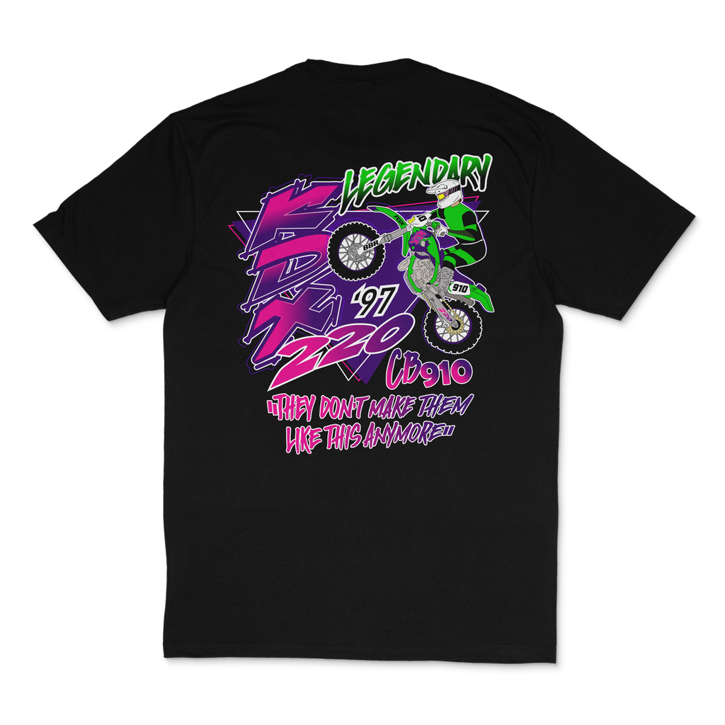 Legendary KDX 220 - T-Shirt - Black – cb910merch