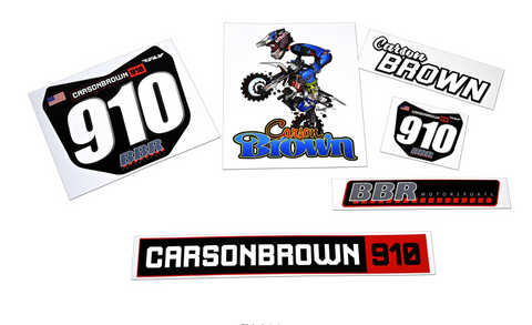 Carson Brown Sticker Pack